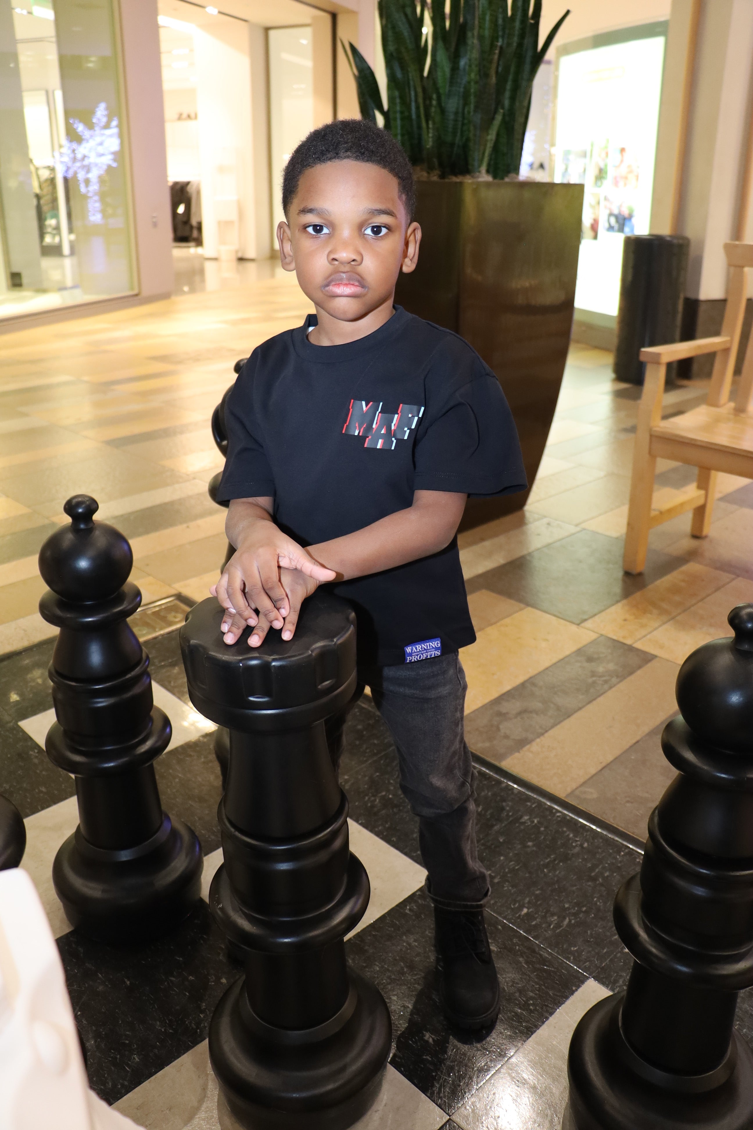 MAF Black T-Shirt (KIDS)