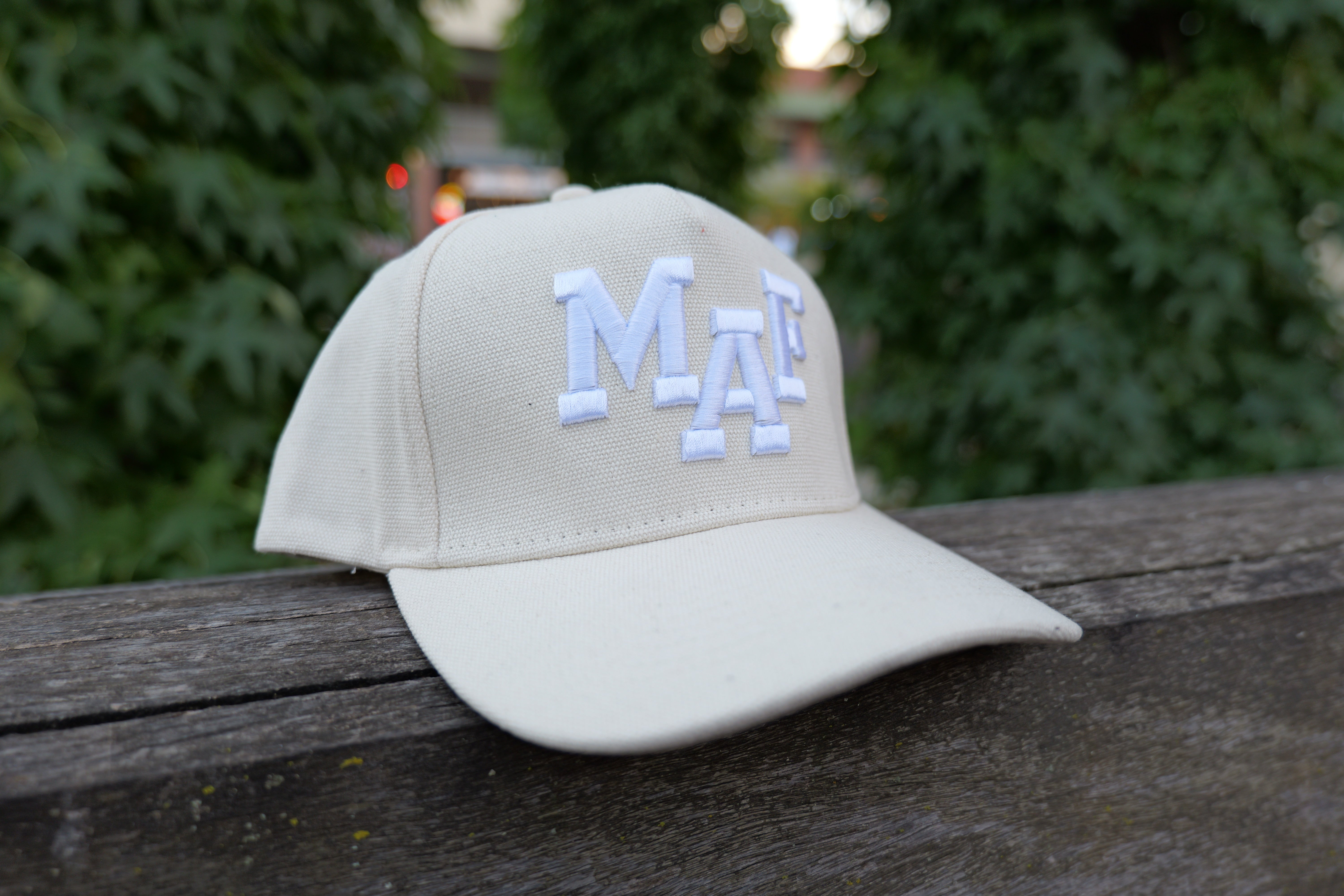 Classic MAF Logo Snapback (White)