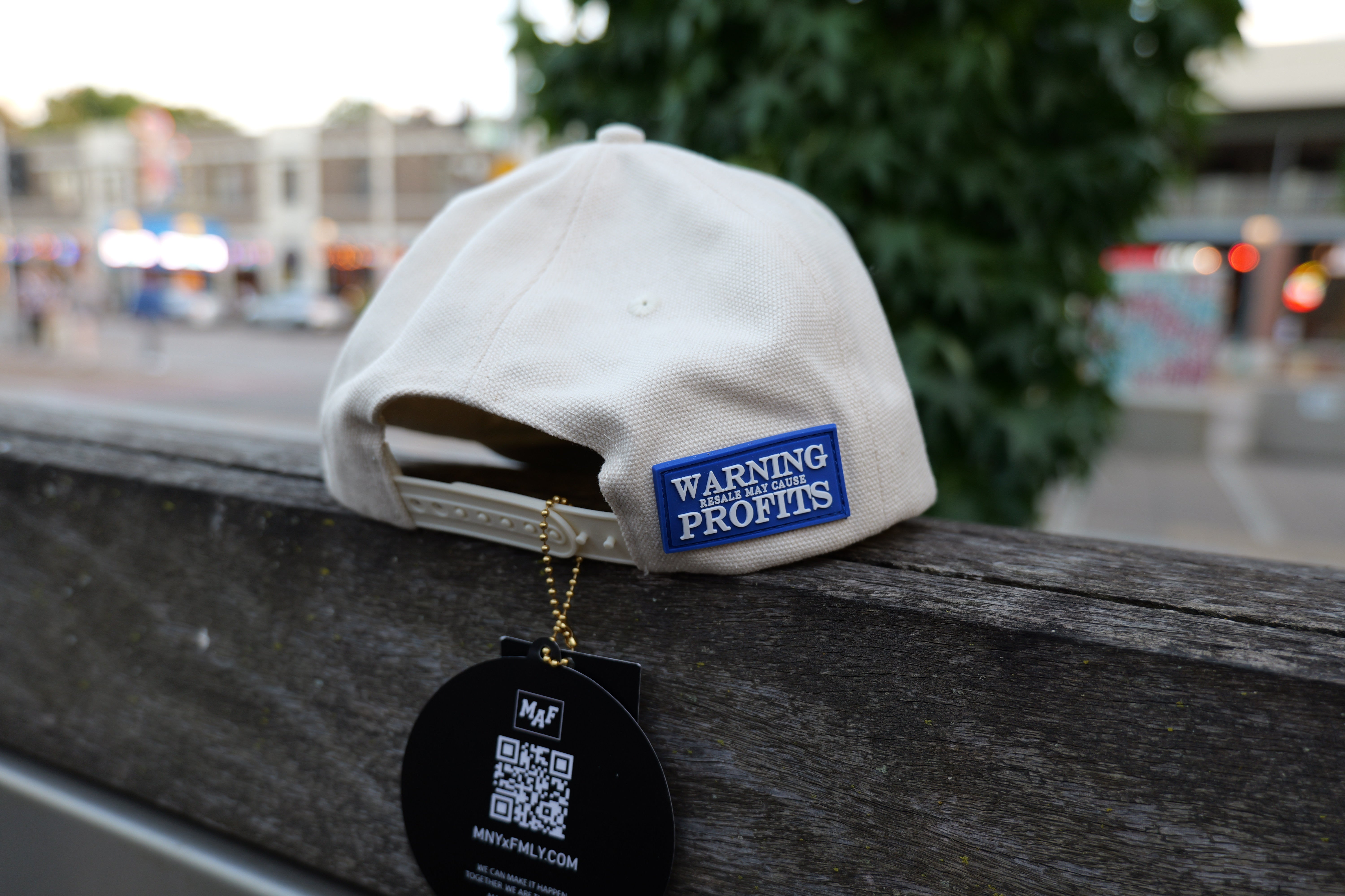 Classic MAF Logo Snapback (White)