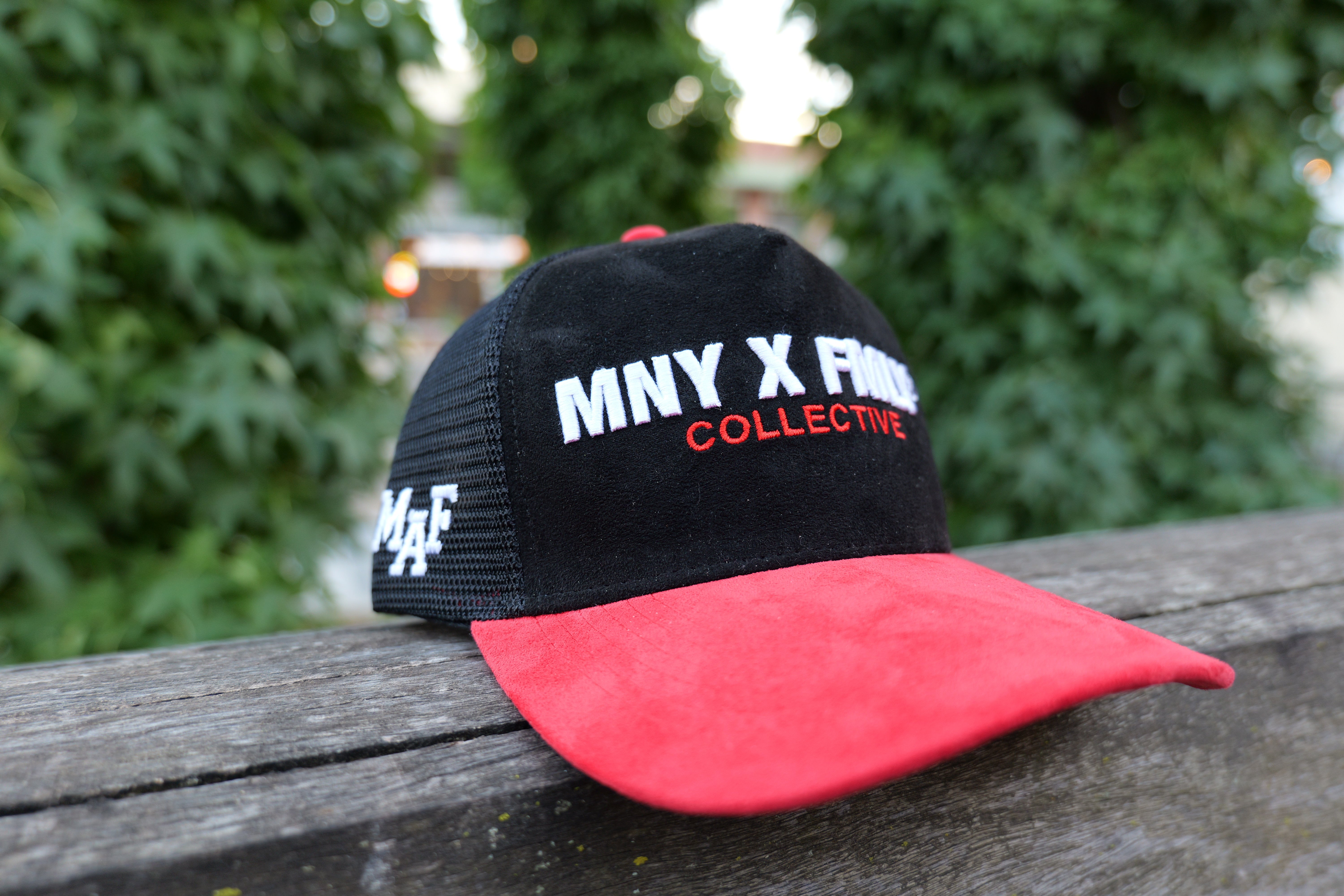 MNY X FMLY Collective Trucker (Red)