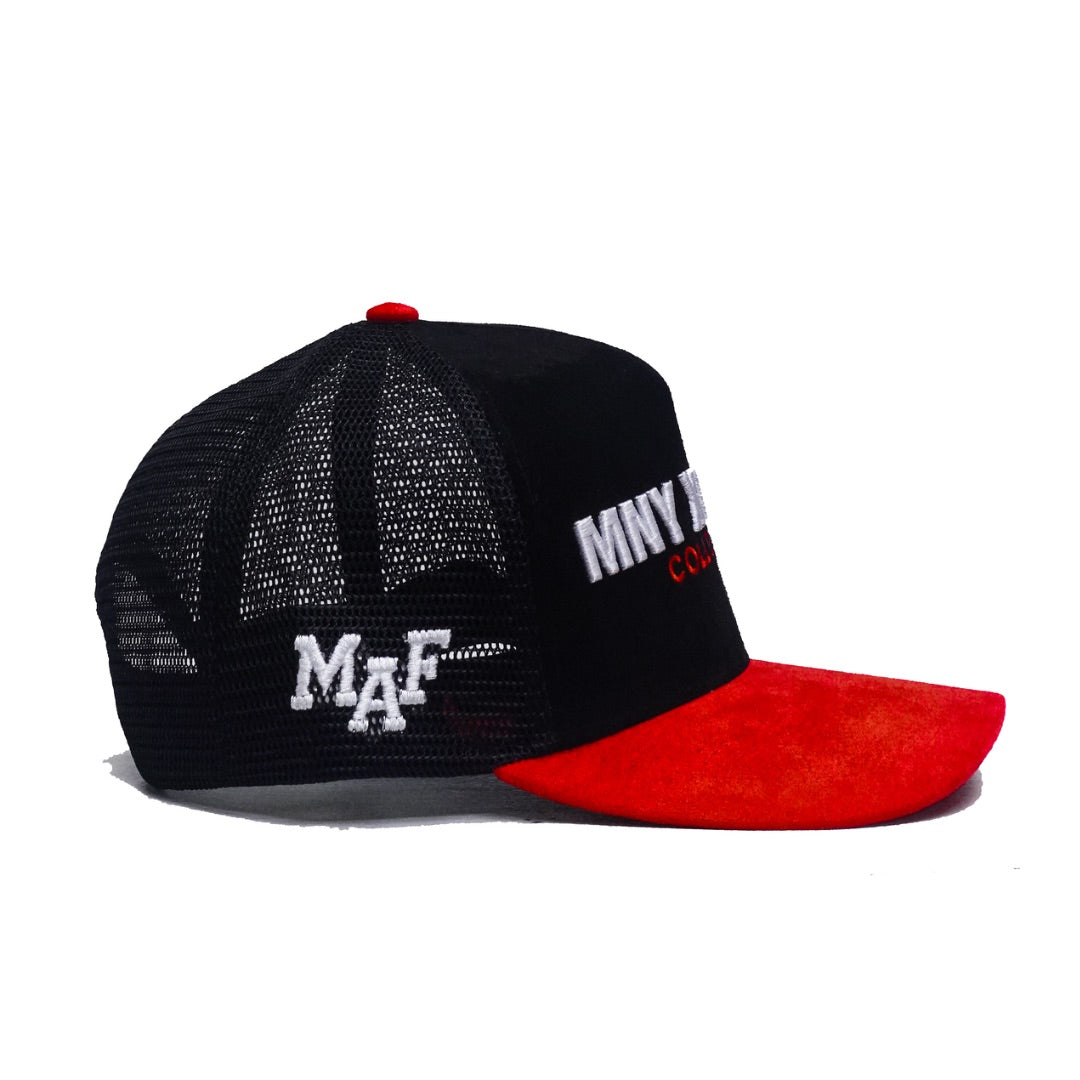 MNY X FMLY Collective Trucker (Red)