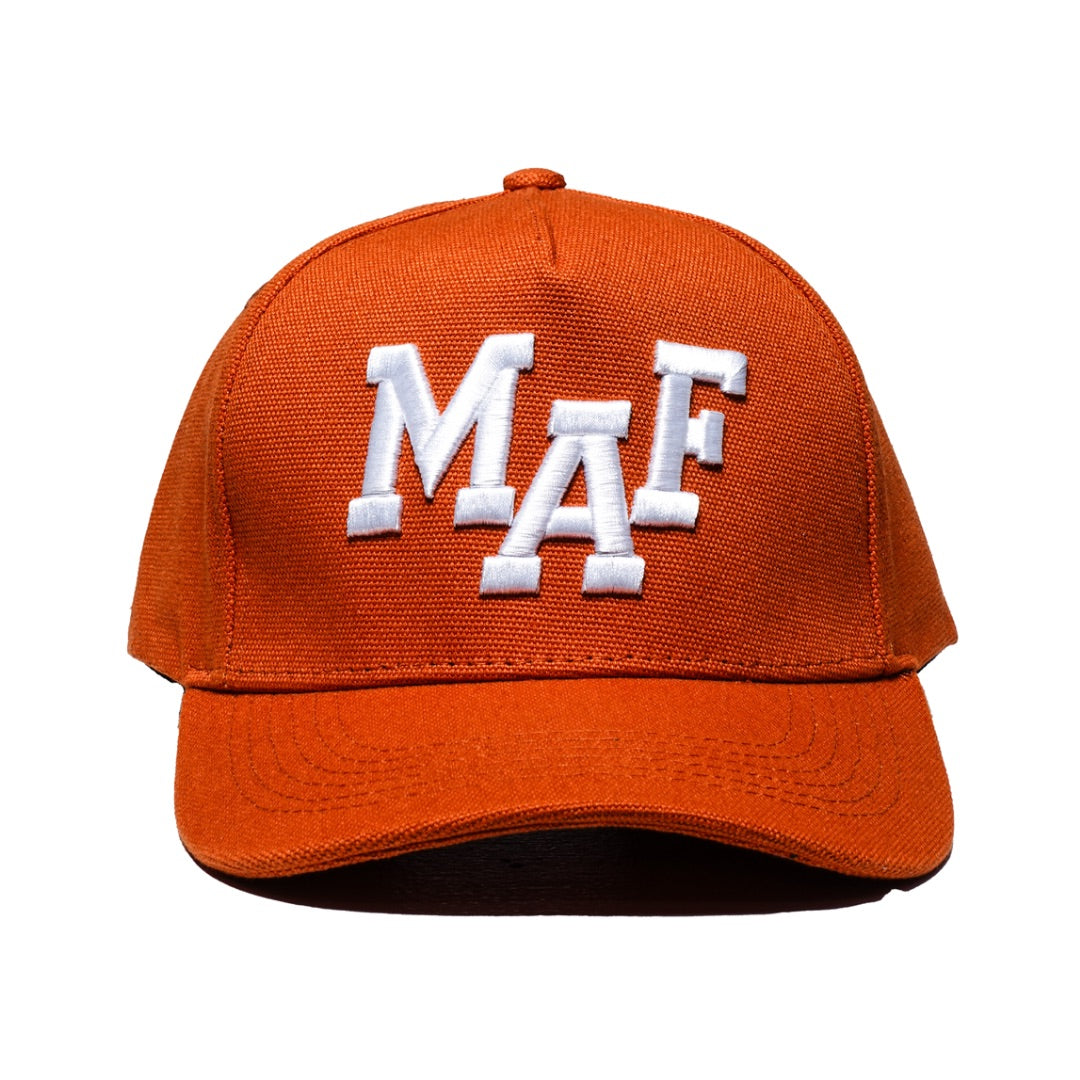 Classic MAF Logo Snapback (Orange)
